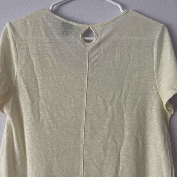 🍉 Patagonia Mount Airy Scoop Tee Linen Small - Picture 6 of 12